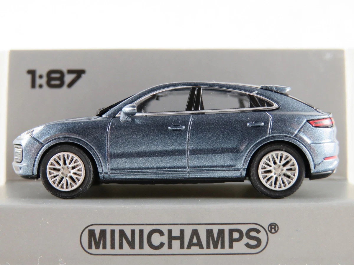 HTC – Modellino Auto Porsche Cayenne S Blu In Scala 1/43 – CARARAMA – Auto In Miniatura Da Collezione - 4