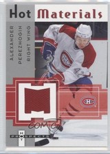 2005-06 Fleer Hot Prospects Hot Materials Alexander Perezhogin #HM-AP 0a1