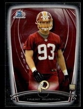 2014 Bowman Chrome Trent Murphy Rookie Washington Redskins #113