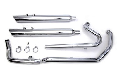 Touring Crossover Exhaust Header System Chrome for Harley-Davidson