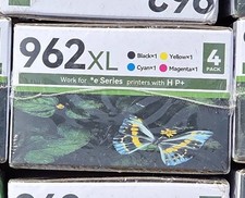 962XL Ink Cartridges for HP 962 XL OfficeJet Pro 9010 9015 9018 9020 9025 4-Pack