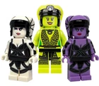 3x Twilek dancers - Oola - Twi'lek star wars Jabba's palace minifigures lego