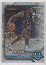 2021-22 Bowman U RayWave Refractor 27/100 Blake Wesley #49 0l1