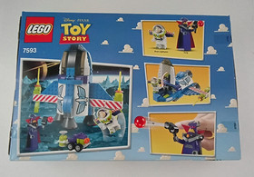 Lego, Toy Story, #7593, Buzz's Star Command Spaceship, Complete w/Box and Manual
