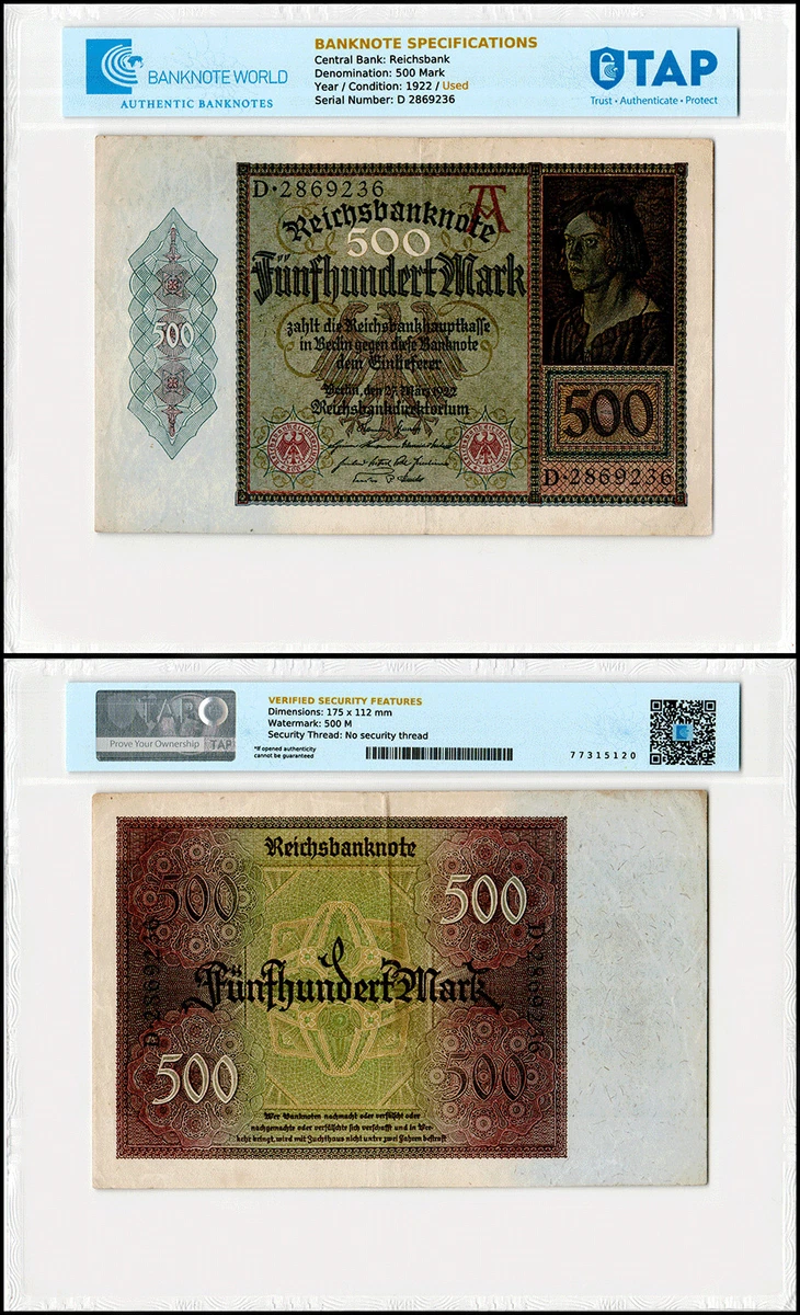 Germany 500 Mark for sale | eBay