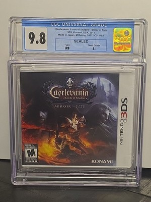 Castlevania: Lords of Shadow Mirror of Fate Nintendo 3DS CGC 9.8 A+ Graded 