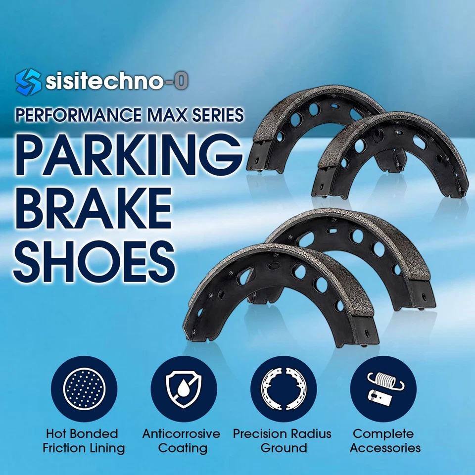 Rear Parking Brake Shoe for 2003 2004 2005 2006 Mercedes-Benz E320 3.2L - Image 2 of 4