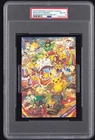 2025 POKEMON CENTER TOHOKU REOPENING POSTCARD SET PIKACHU & FRIENDS PSA 8