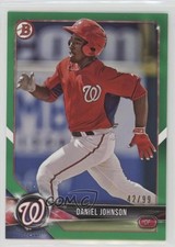 2018 Bowman Prospects Green 42/99 Daniel Johnson #BP3 mr0