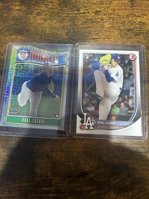 2025 Bowman Roki Sasaki Die Cut Rookie & Base Card  / Free Shipping