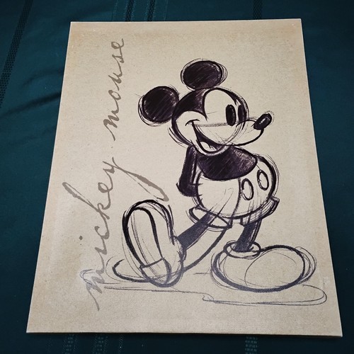 Artissimo Disney Mickey And Minnie Sketch Artwork - S - Picture 14 of 22