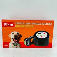Plkm Pet Intelligent Wireless Dog Fence Electric Containment System Model AS01