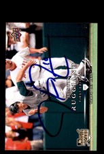 Signed Baseball Card Auto Justin Ruggiano 2008 Upper Deck First Edition #289