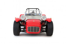 Kyosho 1/18 Caterham Super Seven Red Silver Diecast Model No Box Japan