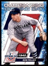 2021 Topps Opening Day Outstanding #OOD-6 Bob Feller Cleveland Indians
