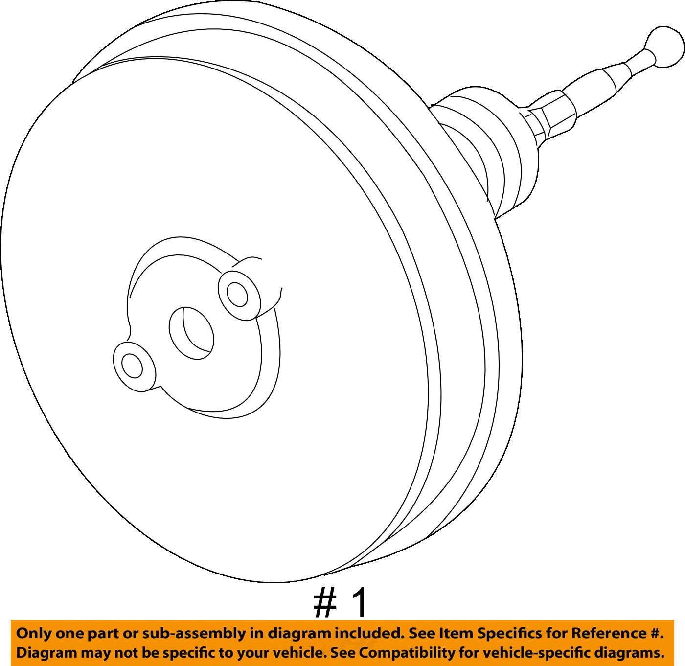 Power Brake Booster AUDI R8 08-15