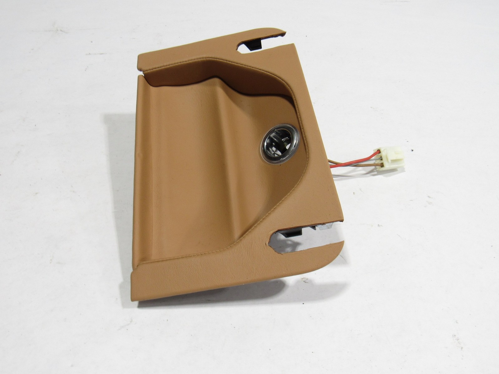 10-20 Bentley Mulsanne 2012 Rear Console Power Outlet Trim Cover Panel @1