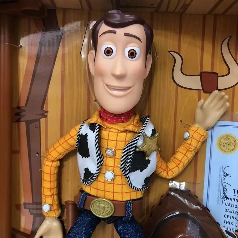 WOODY ANGLAIS (VO) Signature Collection Officiel Toy Story Thinkway