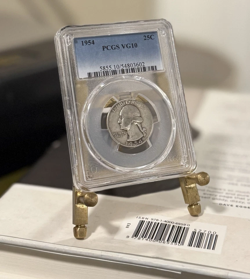 1954 Washington Quarter-PCGS VG10 - Image 3 of 4