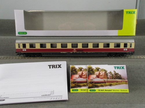 Trix escala AC H0 23425 vagón de pasajeros vagón de tren rápido de DB en embalaje original | Condition: Gebraucht