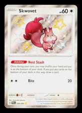 Pokémon TCG Skwovet 205/91 Shiny Raro Holo