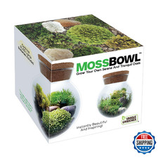 The Unique Gardener Moss Bowl Terrarium Kit - Create Your Serene Moss Sanctuary