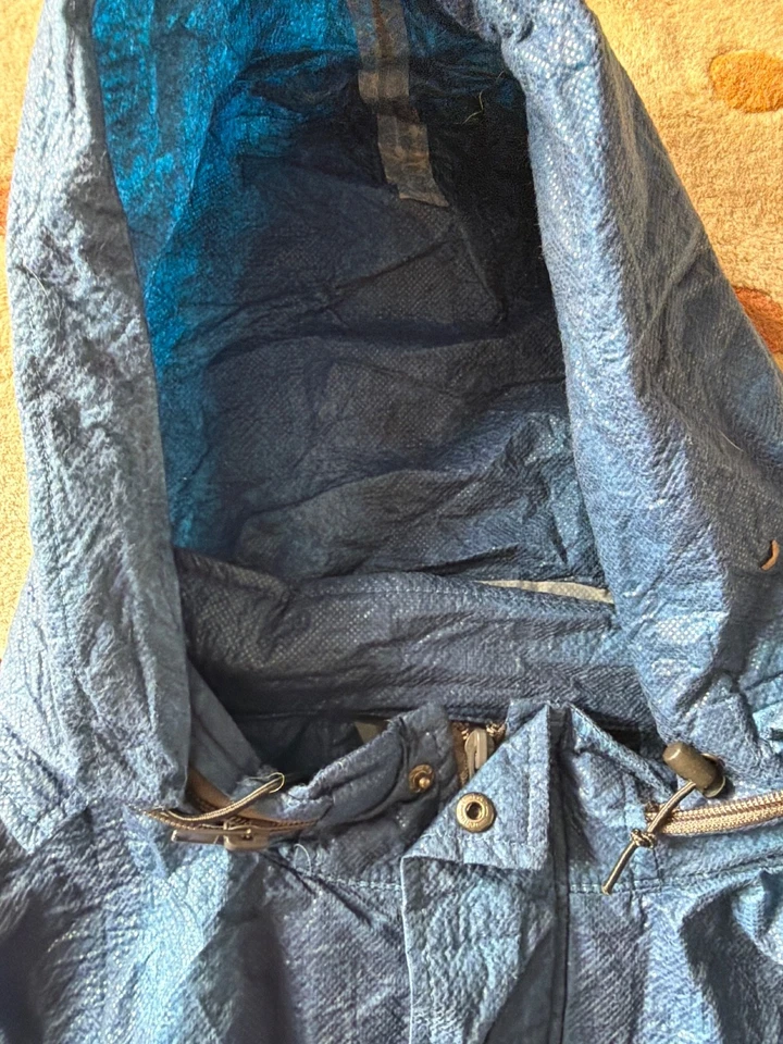 FROGG TOGGS Men's Classic Pro Action Blue Waterproof Rain Jacket (Only) Sz M - Image 3 of 4