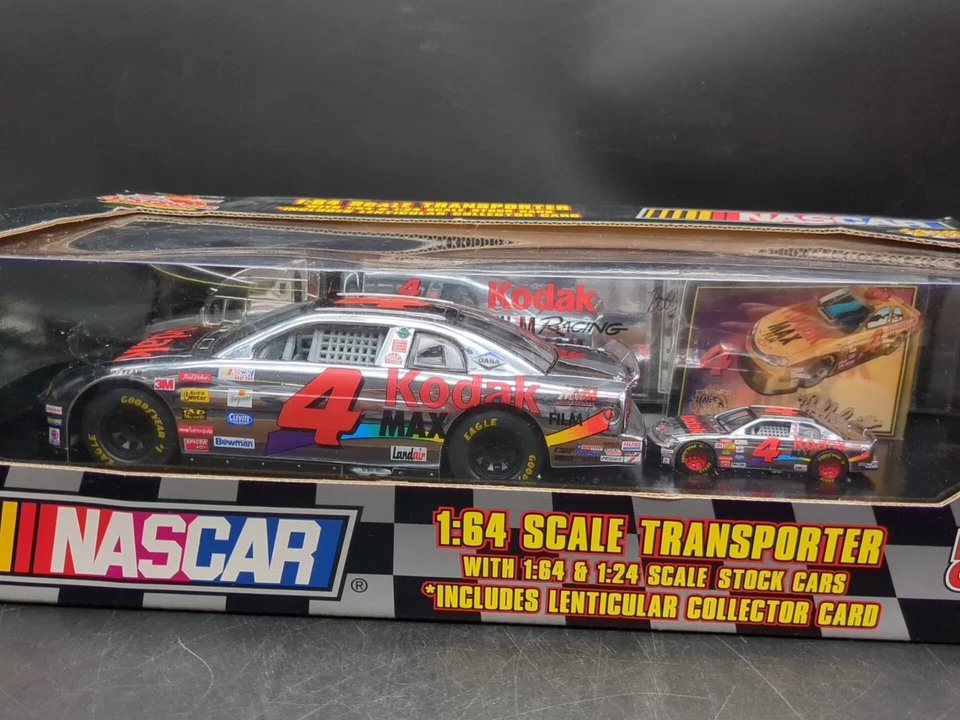 Racing Champions Bobby Hamilton escala 1:64 #4 Kodak Transporter 1:24 1:64 NASCAR Foto 2 de 4