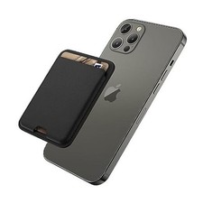 Magnetic Wallet Compatible with MagSafe for iPhone 16 15 14 13 12 Pro Max Jet