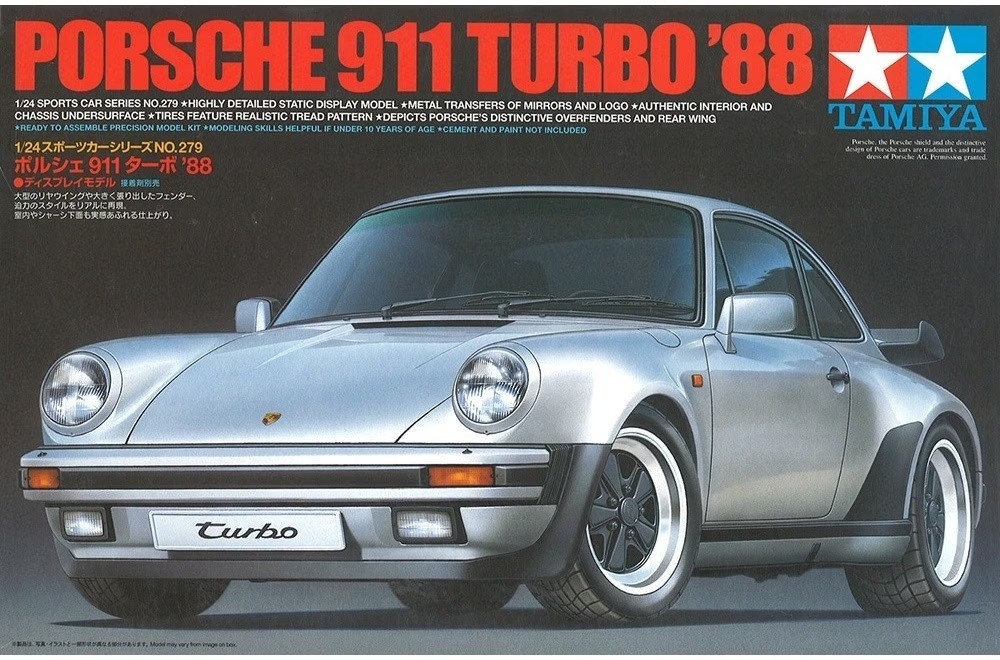 Tamiya 24279  1:24th scale Porsche 911 Turbo '88