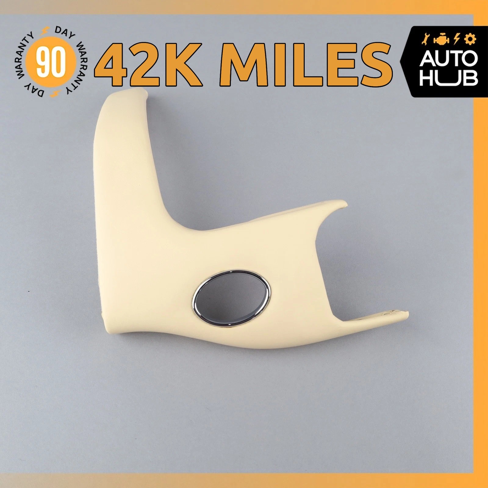 99-02 Bentley Arnage Left Side Inner Dashboard Trim Panel Beige OEM 42k