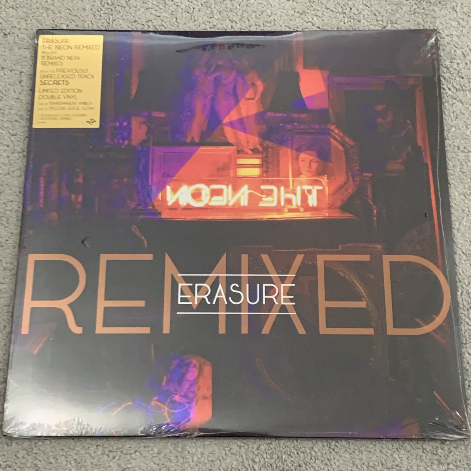 Neon [Lp] by Erasure Vinyl Record, 2021 New Sealed