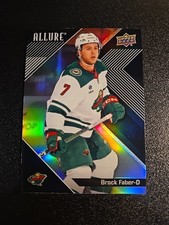 2024-25 Upper Deck Allure - Brock Faber #82 Black Rainbow