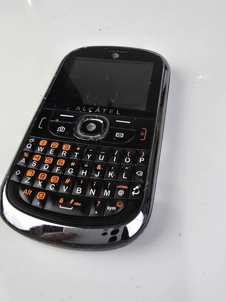 Alcatel OT871AG Cellular Phone (AT&T GoPhone) - Black - NO BATT - Image 2 of 4