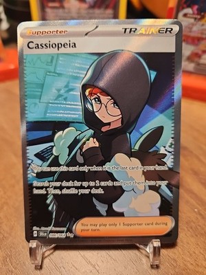 Cassiopeia - 086/064 - Shrouded Fable - Pokemon TCG Card Trainer Full Art NM 