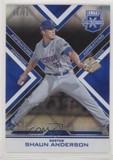 2016 Panini Elite Extra Edition Aspirations Blue 50/75 Shaun Anderson #96 4l3