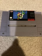 Super Mario World (Super Nintendo, SNES, 1991) Authentic Read
