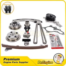 Timing Chain Kit Water Pump for 09-12 Toyota Camry RAV4 Sienna Venza 2.5L 2.7L