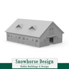 Country Stable | Countryside Collection (HO Scale 1:87)
