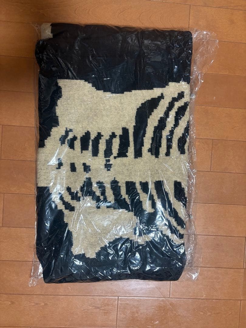 KAPITAL Bone Knit Wool Skeleton Pattern Crew Neck… - image 6