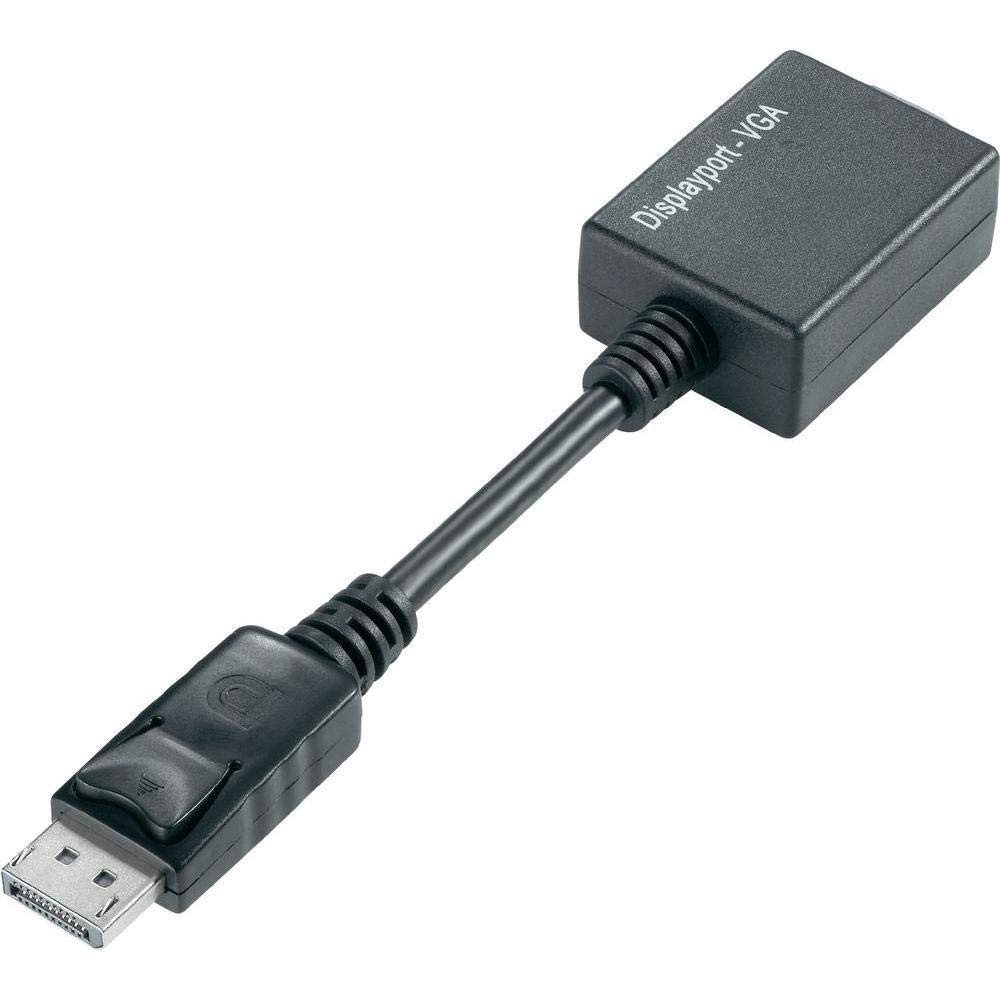 Techly 307582 Adapter DisplayPort DP M A VGA F Schwarz 7690₽