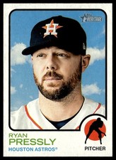 2022 Topps Heritage Ryan Pressly Houston Astros #218