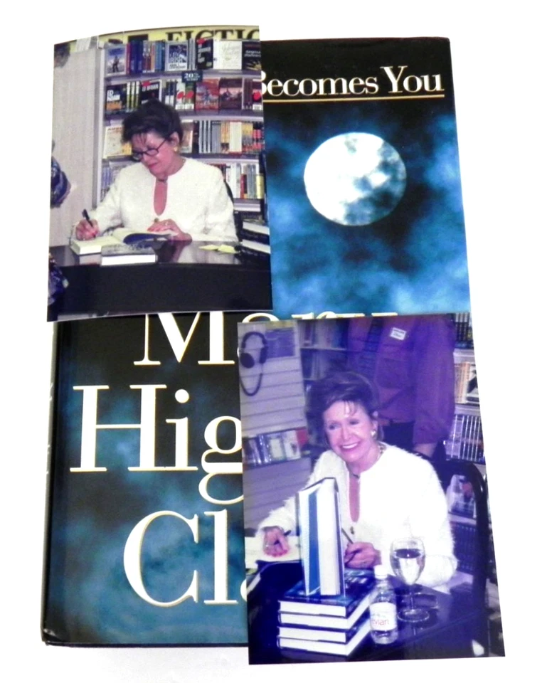 Moonlight Becomes You by Mary Higgins Clark SIGNED with Pictures 1st Printing - Imagem 2 de 4