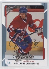 2008-09 Upper Deck MVP Guillaume Latendresse #161 0a4
