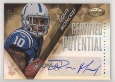 2014 Certified Potential Mirror Signatures Gold 7/25 Donte Moncrief Auto 01wi