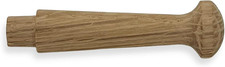 Oak 1.75-Inch Small Unfinished Shaker Pegs Includes Tenon Length of 1/4-Inch 10