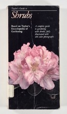 1987 TAYLOR'S GUIDE TO SHRUBS landscape plants reference COLOR PLATES first ed'n
