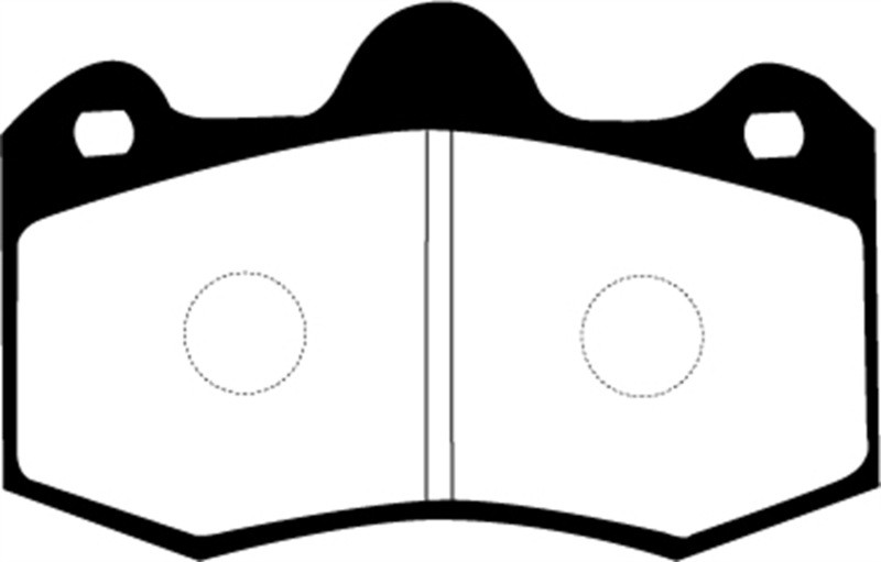 EBC Yellowstuff Rear Brake Pads for 11+ Mclaren MP4-12C 3.8 Twin Turbo