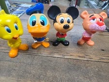 🩷 Chatter Chums * Mickey Mouse Tweety Bird Donald Duck Pink Panther ALL WORKING