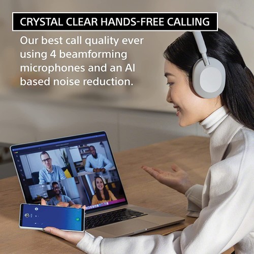 Sony WH-1000XM5 Wireless Noise Canceling Headphones (Black) Pro Stand Kit - Photo 5 sur 12